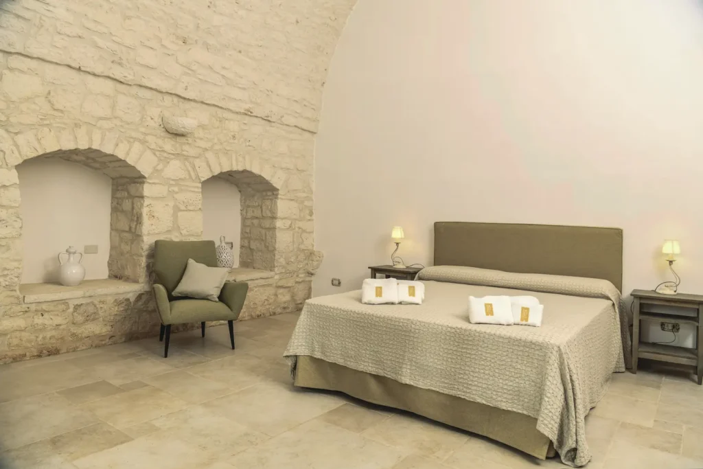 Masseria Lama Pellegrini – Double room with patio